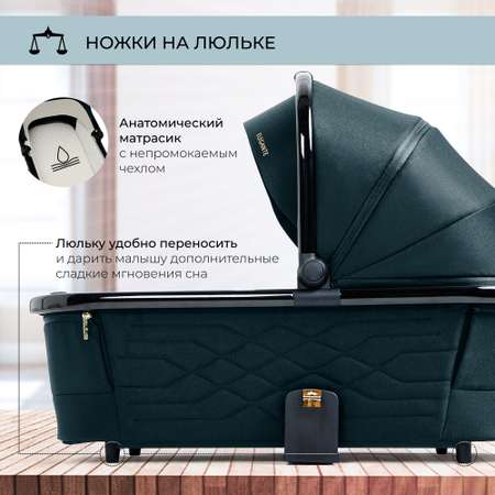 Коляска 3в1 Sweet Baby Elegante Blue