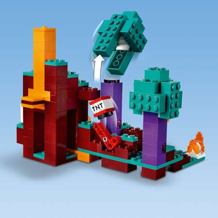 Конструктор LEGO Minecraft The Warped Forest блочный