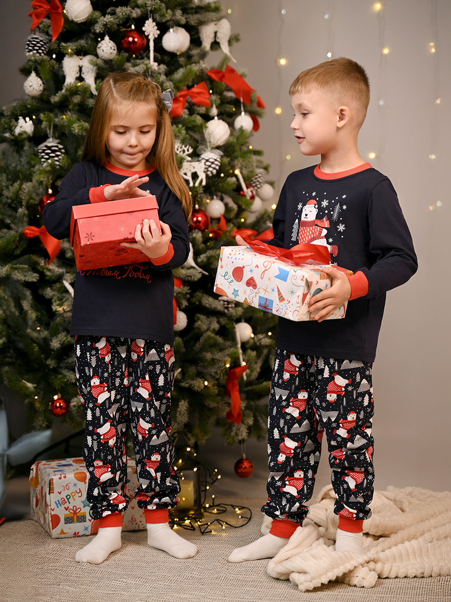 Пижама HappyFox HF00101индиго - фото 9