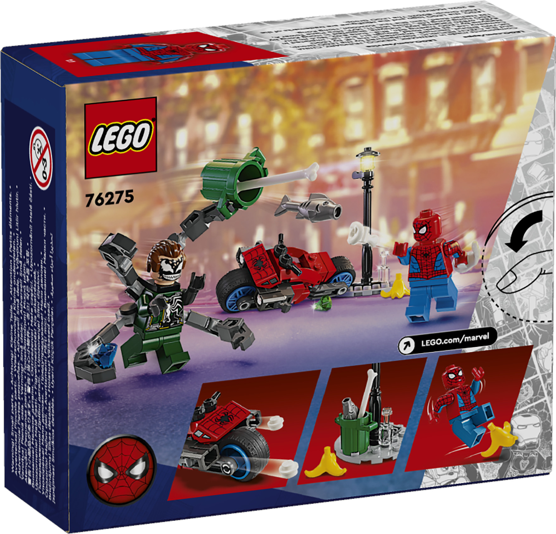 Конструктор LEGO Marvel Super Heroes Человек-паук против Дока Ока 77 дет. - фото 4