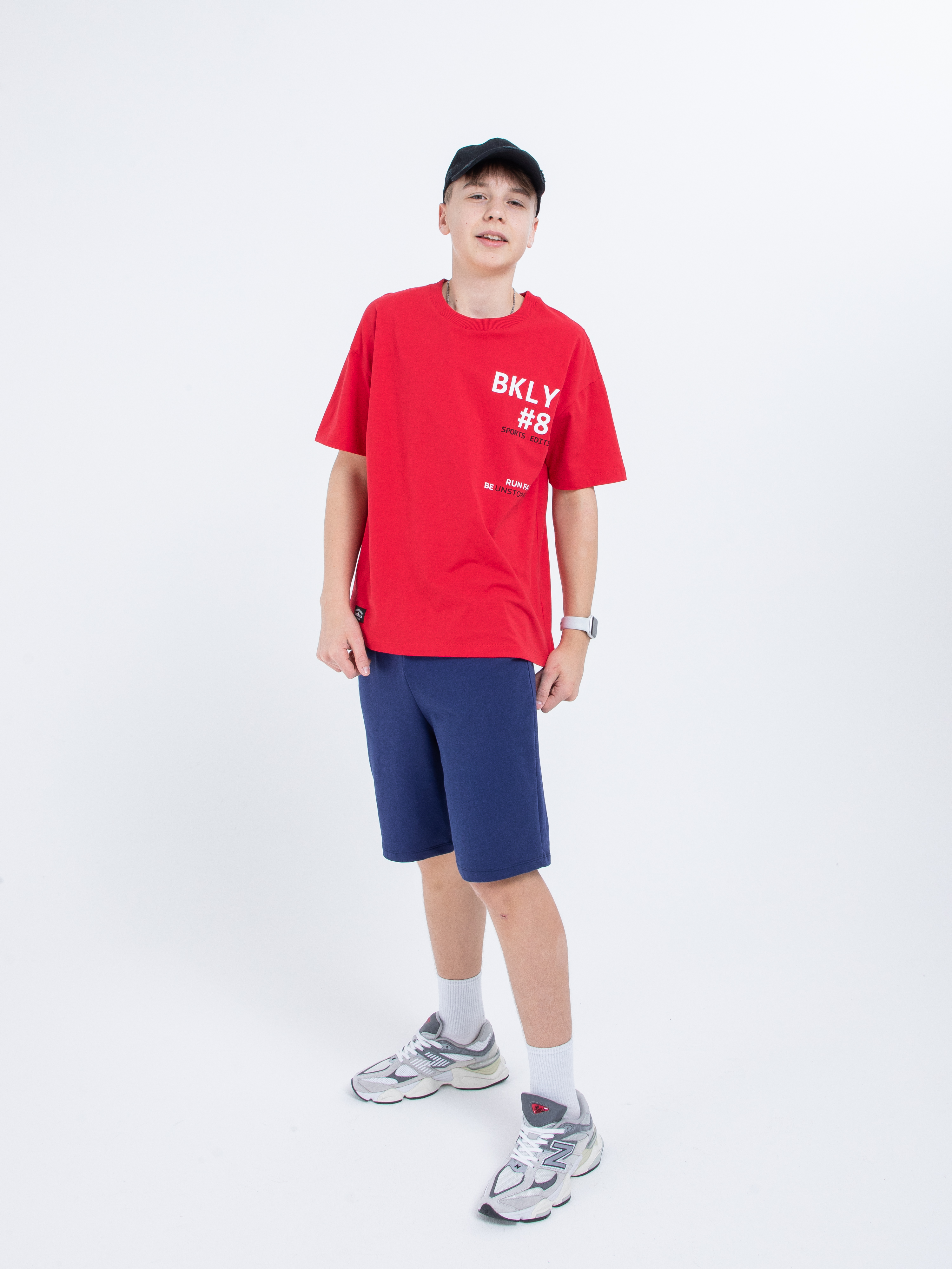 Футболка STELLA MODA 11213_красный - фото 11