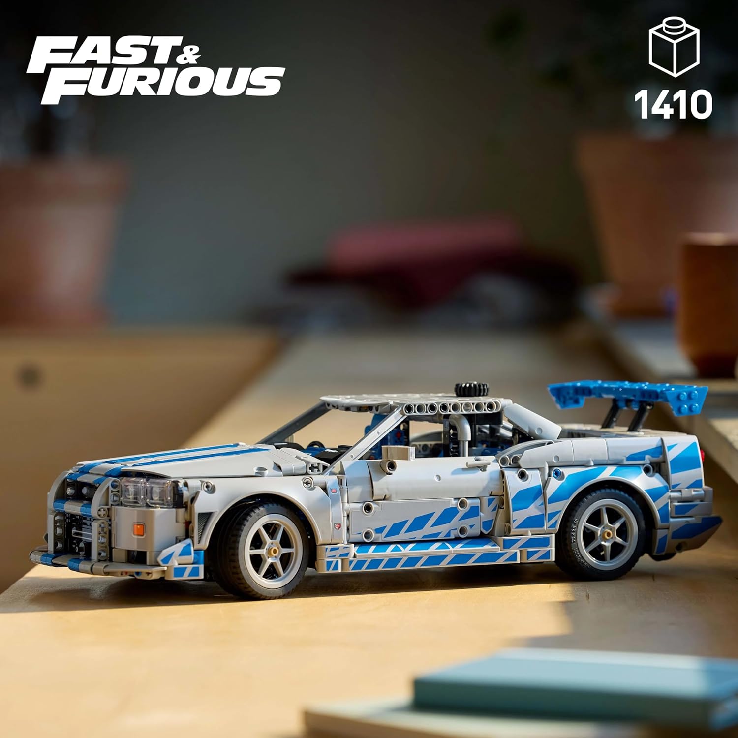 Конструктор LEGO Technic Nissan Skyline GT-R 1410 дет. - фото 5
