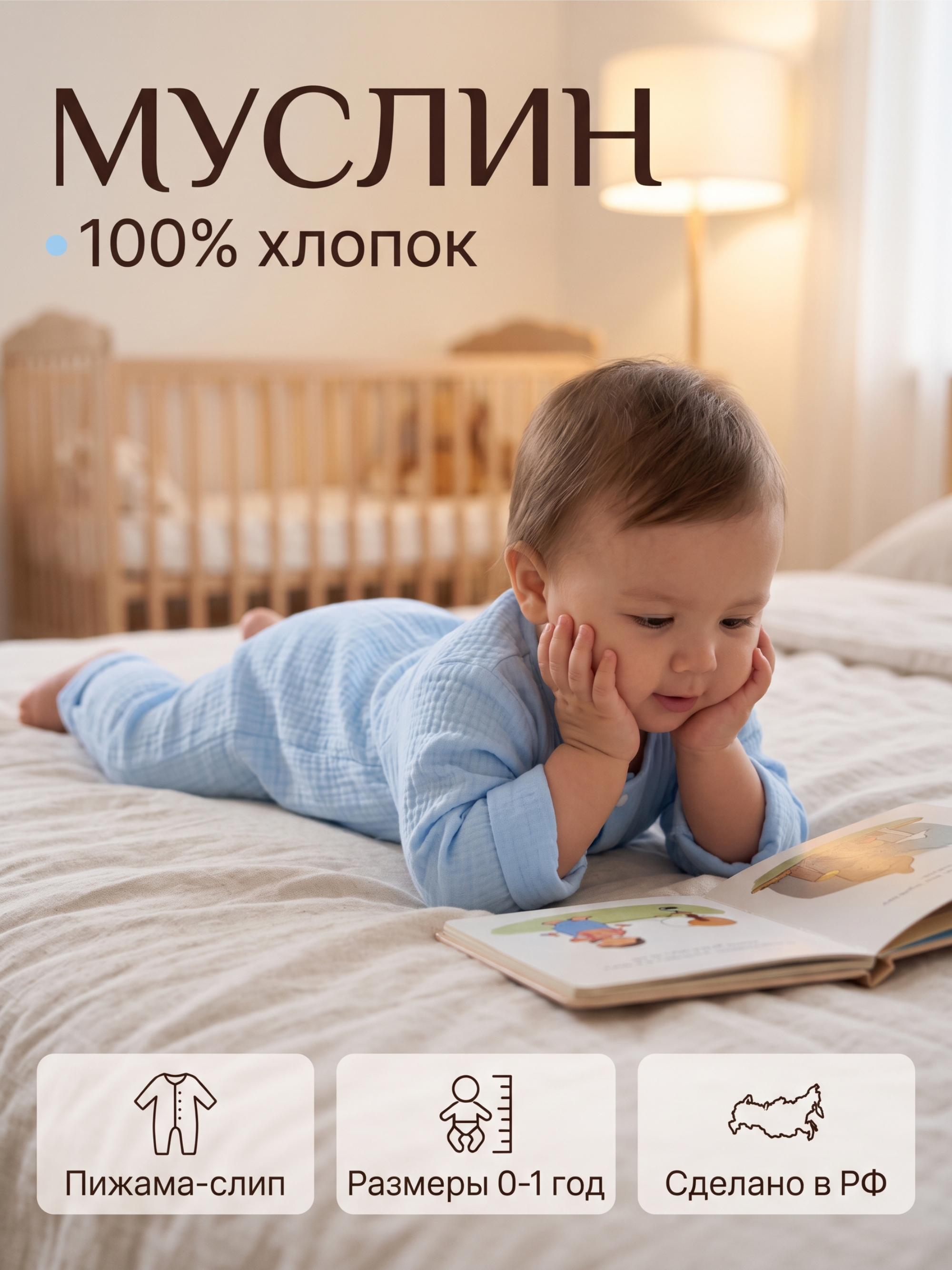 Комбинезон СОННЫЙ ГНОМИК 1003/1 - фото 16