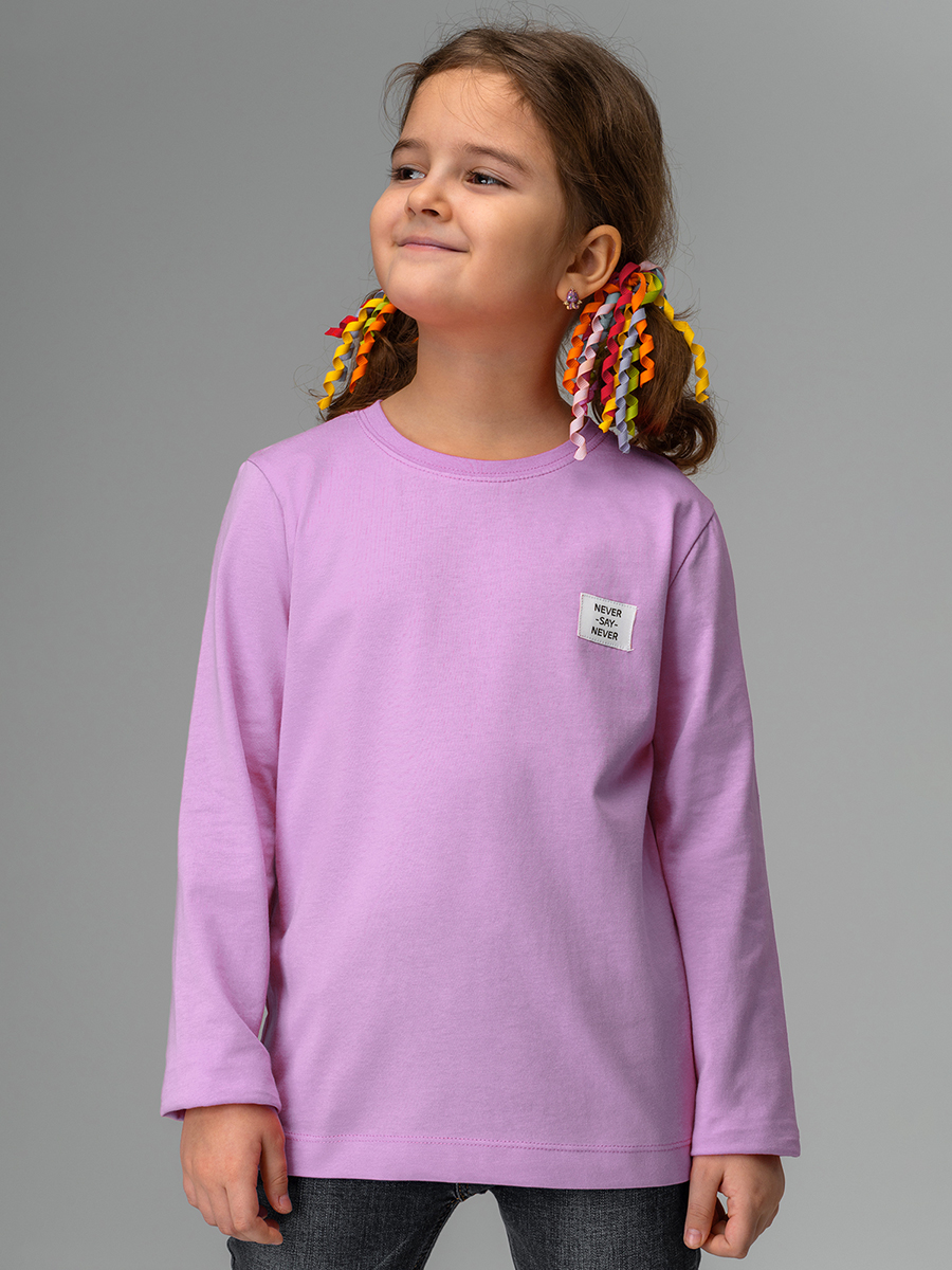 Лонгслив BONITO KIDS SS6097сиреневый - фото 1