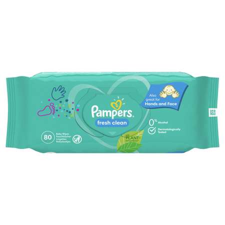 Влажные салфетки Pampers Fresh Clean 80 шт.