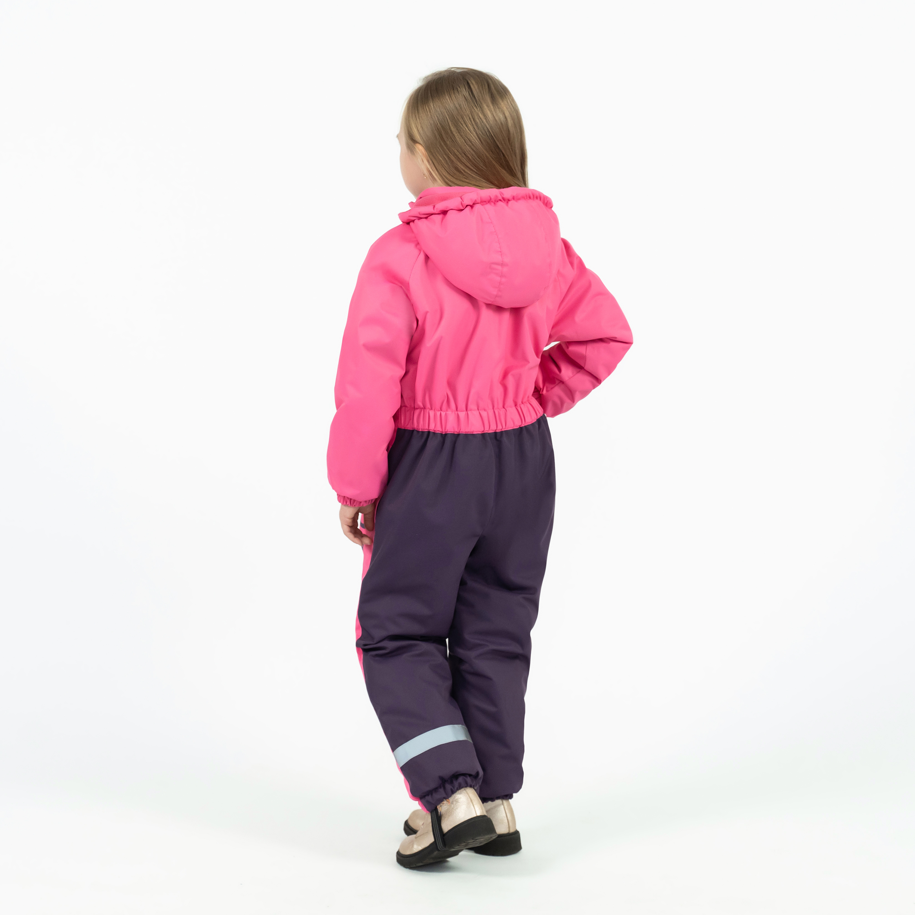 Комбинезон Arctic kids 30-038 фиолетовый - фото 3