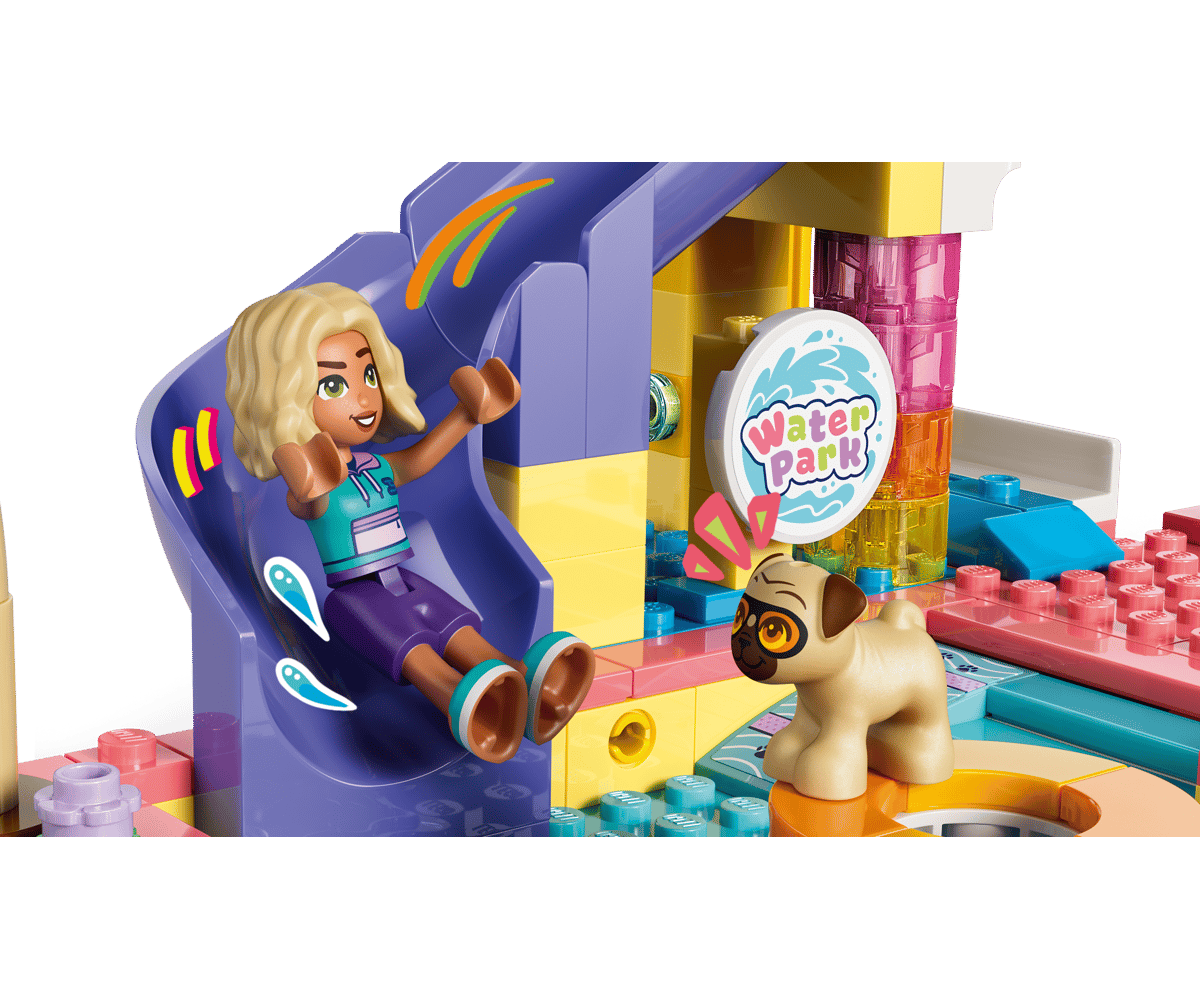Конструктор LEGO Friends Веселый день в аквапарке 278 дет. - фото 4