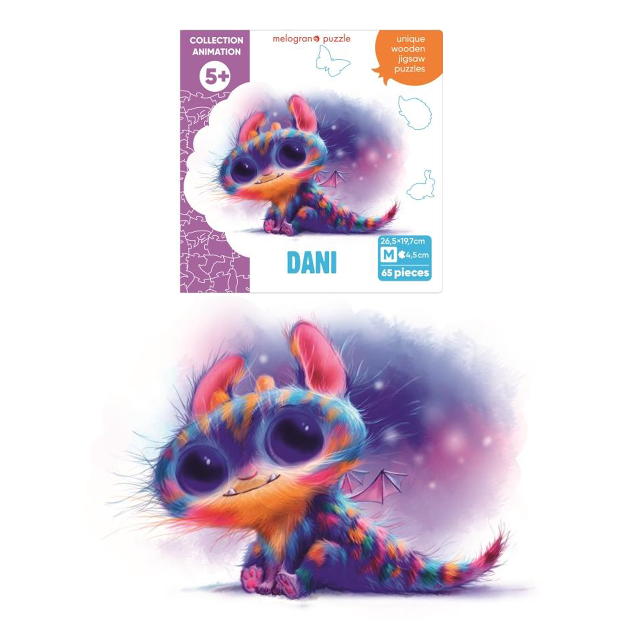 Пазл 1TOY Дэни деревянный - фото 9