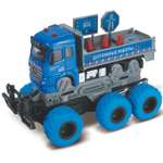 Грузовик Funky Toys с дорожными знаками 1:43