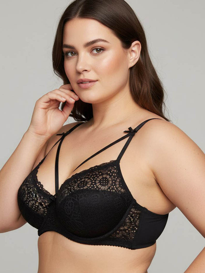 Бюстгальтер Настроение женщины L00017/ЧЕРН - фото 1