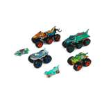 Монстр-трак Hot Wheels Акулы против Динозавров 1:64