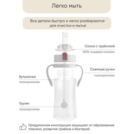 Поильник Paomma 300 мл в ассортименте