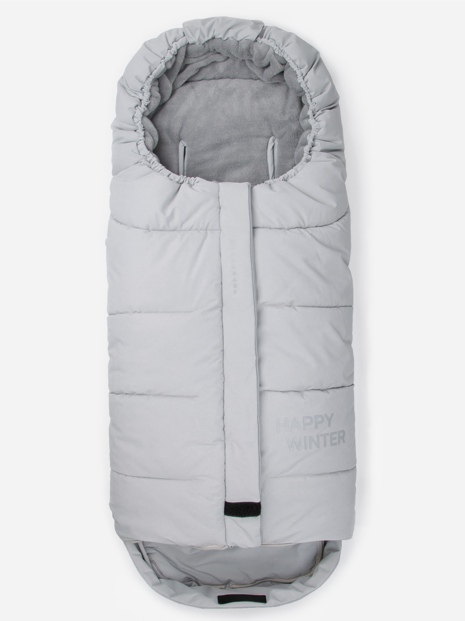 Конверт в коляску Amarobaby POLAR серый - фото 16