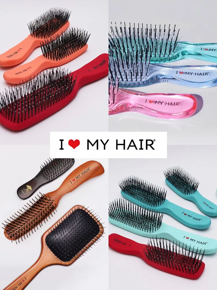 Массажная расческа I LOVE MY HAIR - фото 8