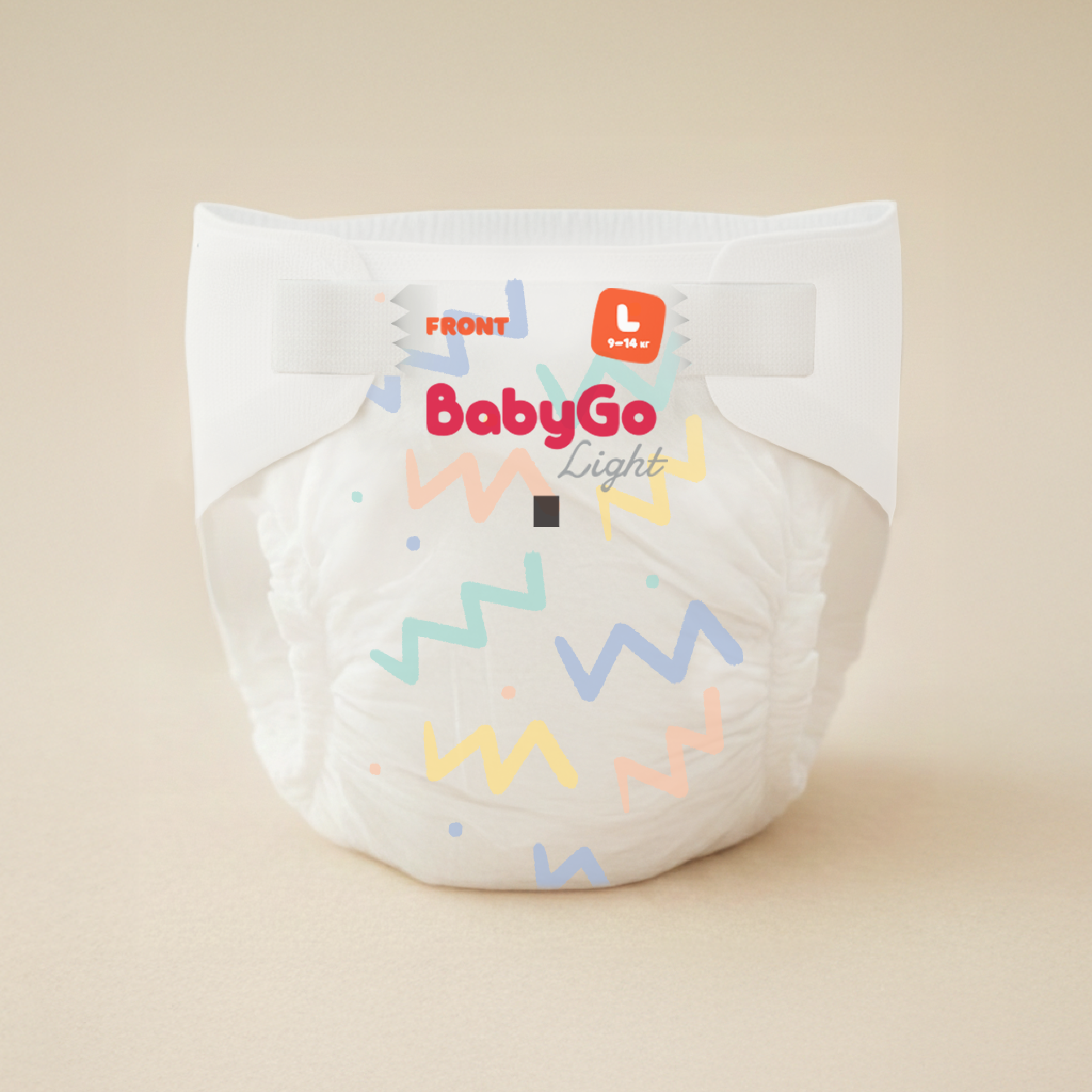 Подгузники BabyGo Light ультратонкие L (9-14) 48 шт. - фото 2