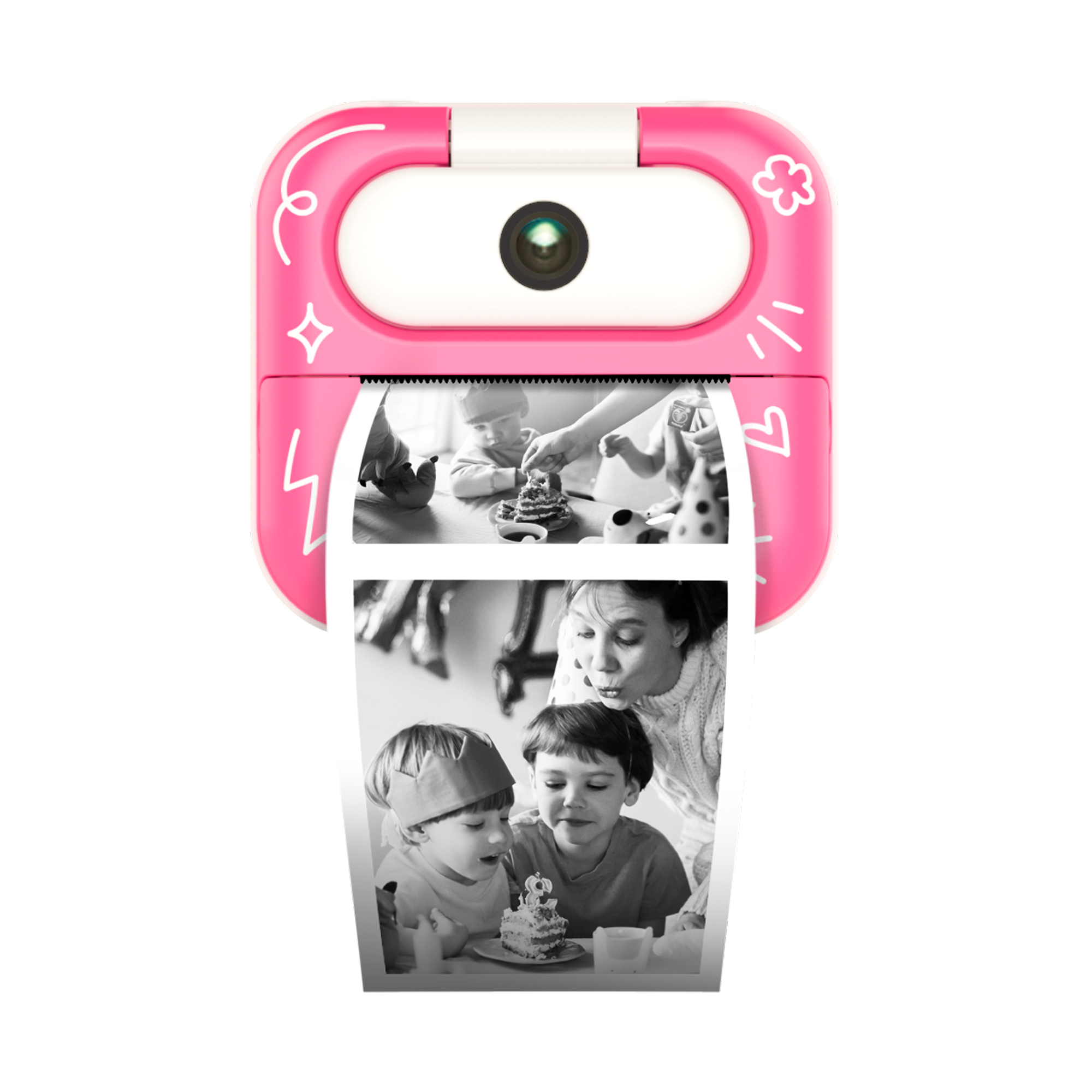 Фотоаппарат с мгновенной печатью LUMICUBE Printy Bluetooth - фото 1