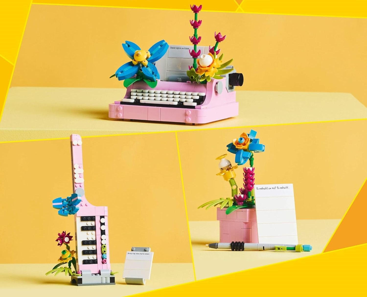 Конструктор LEGO Creator Пишущая машинка с цветами - фото 3