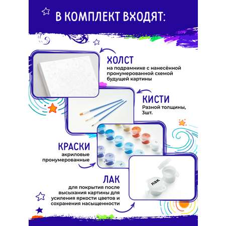 Картина по номерам Это просто шедевр в ассортименте