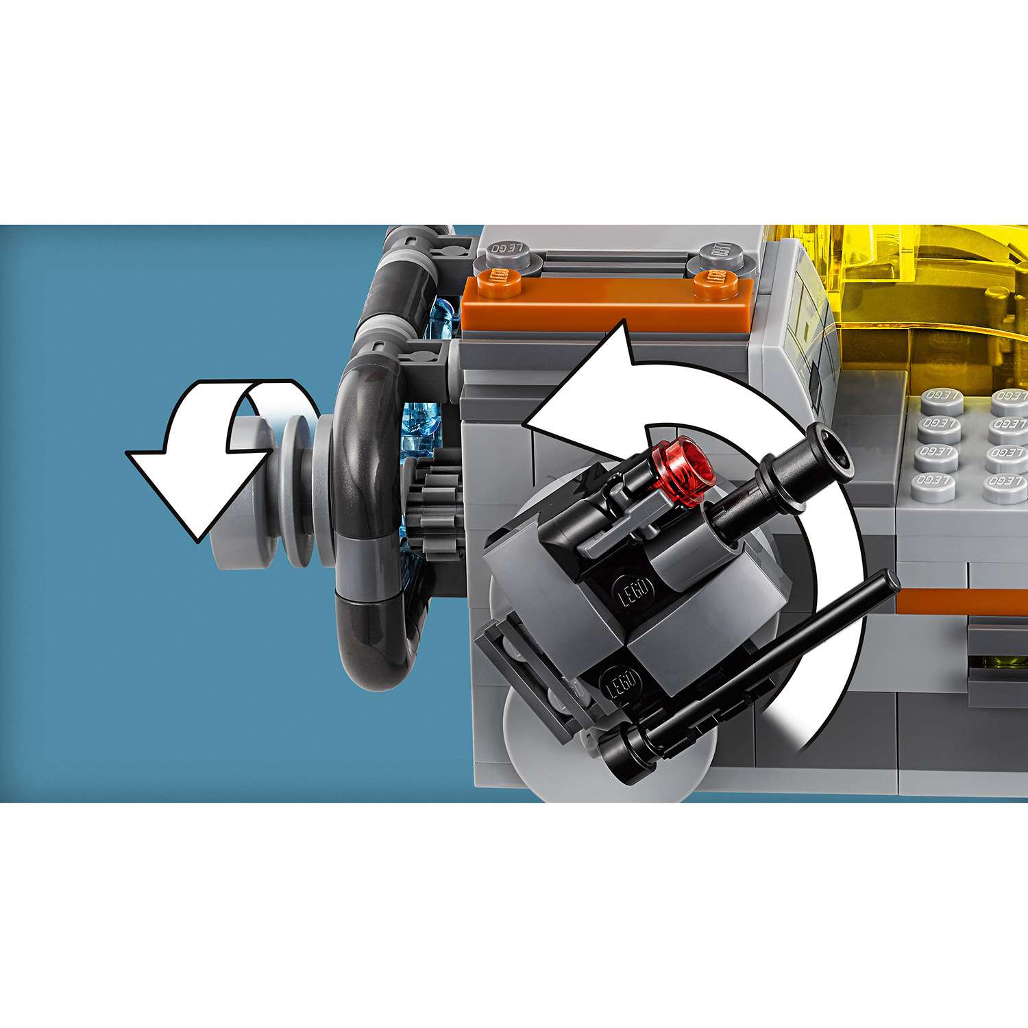 Конструктор LEGO Star Wars Корабль Сопротивления блочный - фото 6