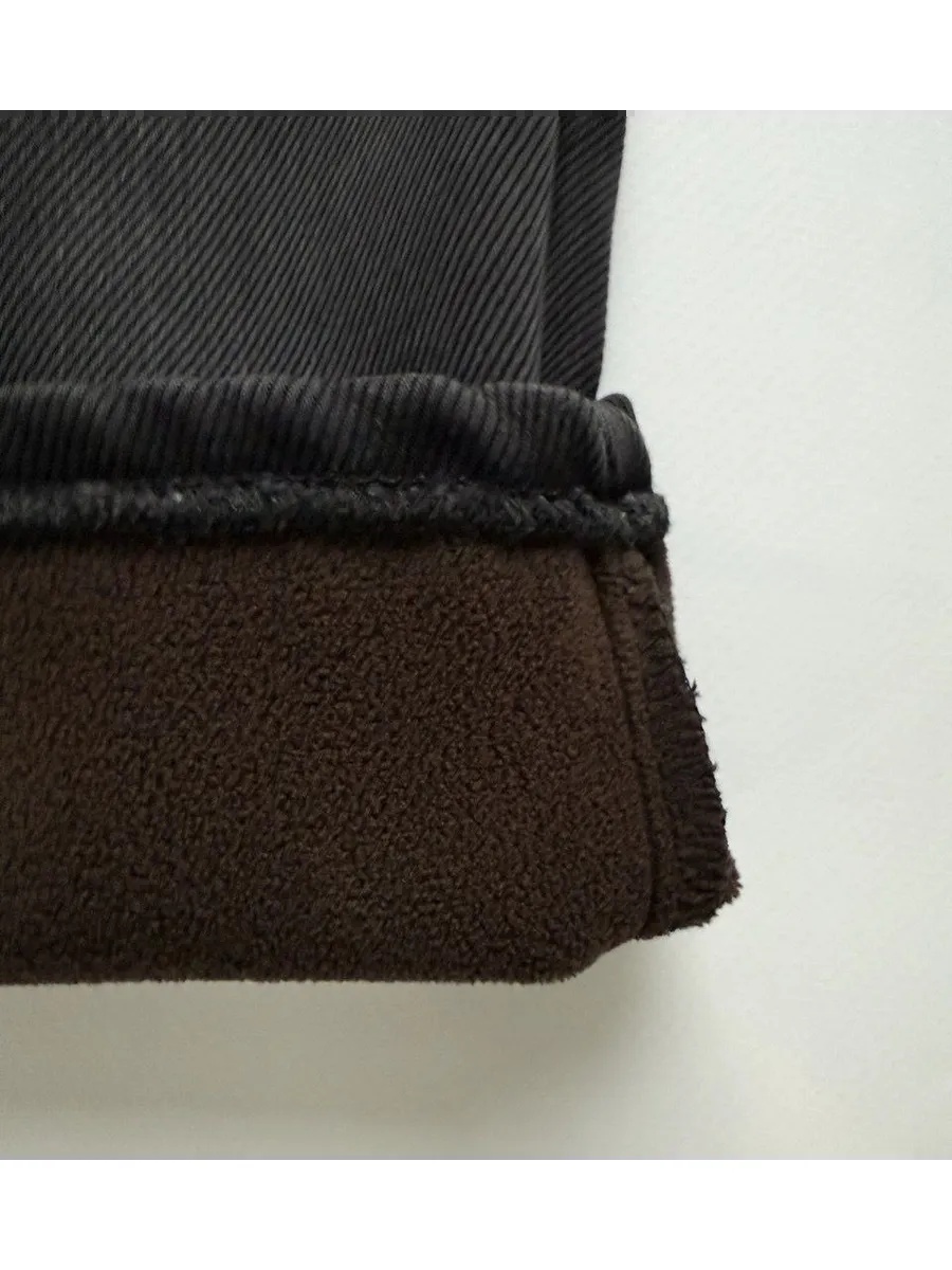 Полукомбинезон iUkoworld Джинсовый полукомбинезон детский утепленный - фото 3