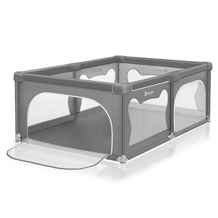 Манеж детский игровой большой Lionelo Willow Grey Concrete