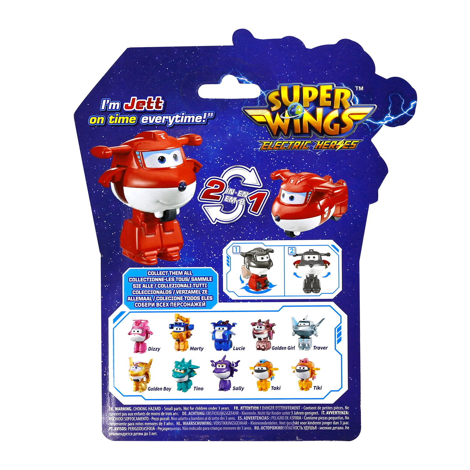 Фигурка Super Wings Мини Джетт - фото 6