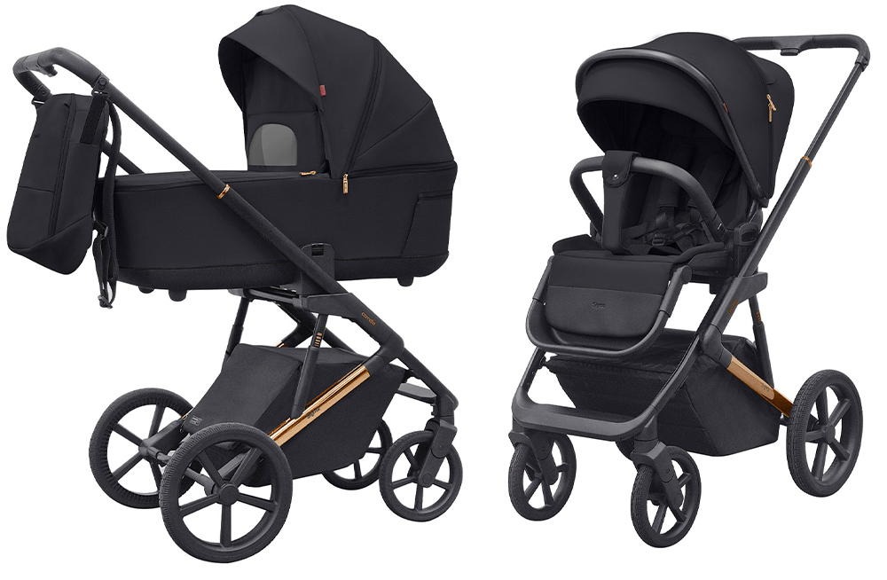 Коляска 2в1 Carrello Sigma CRL-6523 / 2025 черный - фото 1