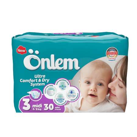 Подгузники Onlem 3 30 шт.