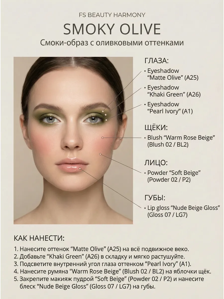Подарочный набор декортивной косметики FS Beauty De Lux - фото 14