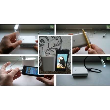 Внешний аккумулятор CASTLELADY MI Power Bank 10400 mAh