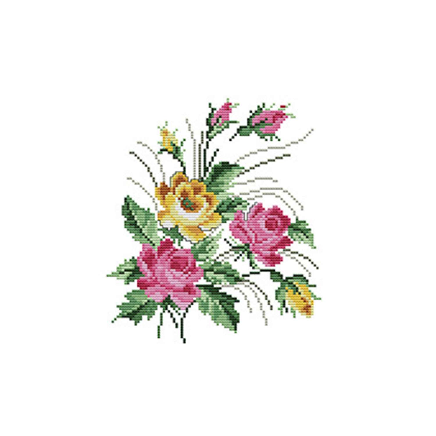 Набор для творчества Mazari вышивание крестом 20*29см в ассортименте - фото 1