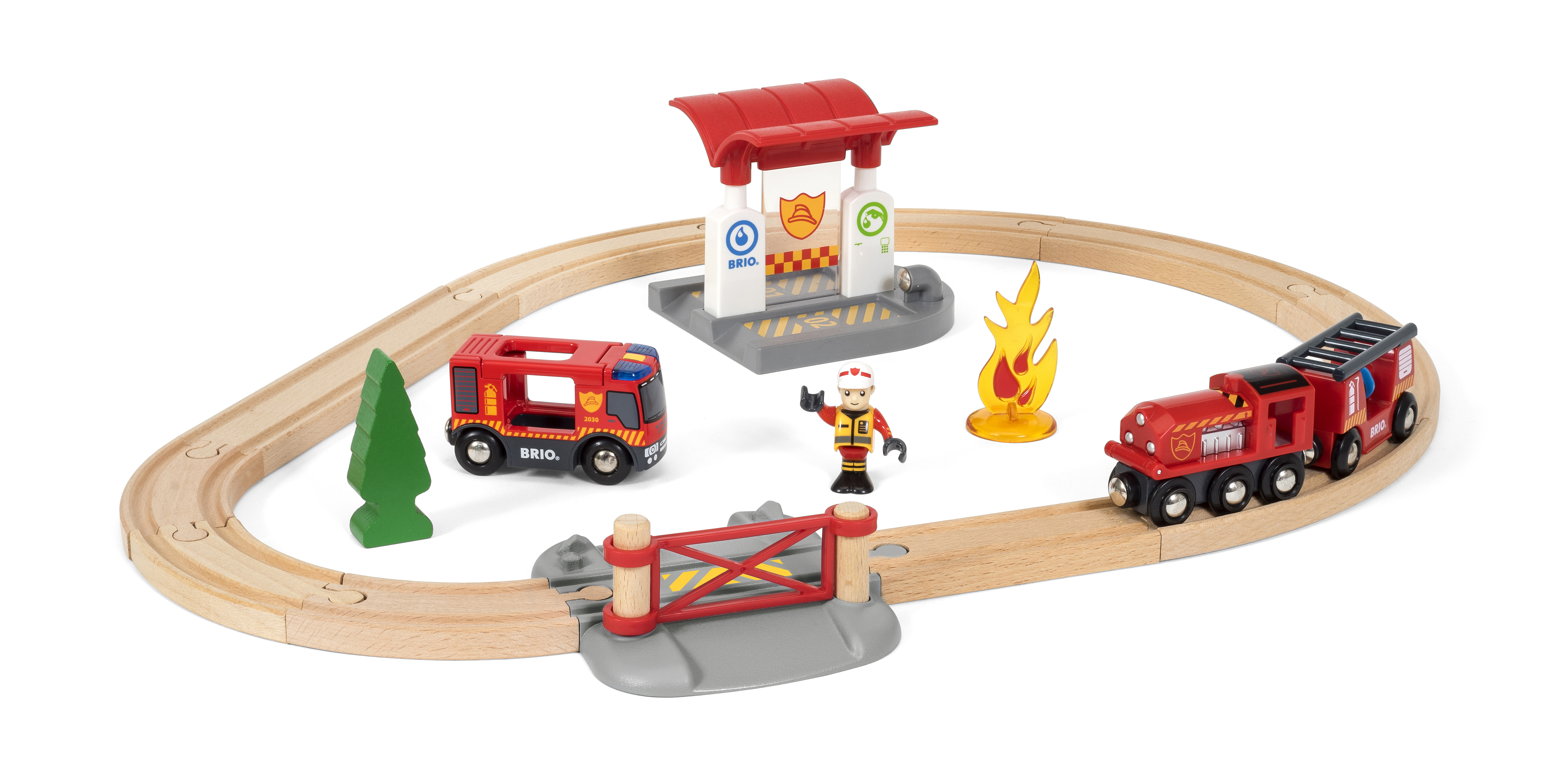 Набор железнодорожный Brio 57 см 33815 - фото 9