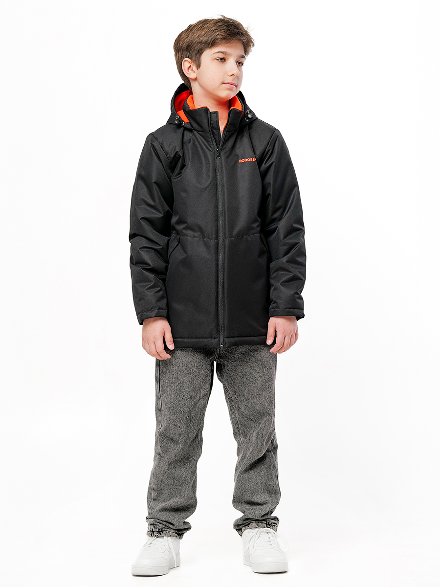 Куртка RODOS М-245/Черный(оранжевый) - фото 1