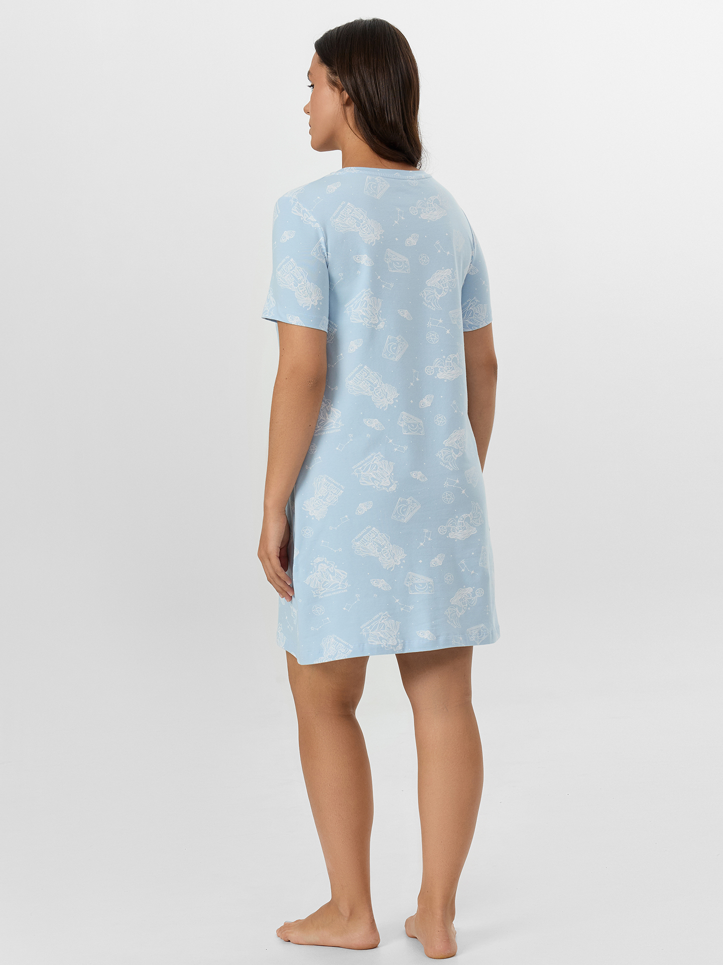 Сорочка ночная Mark Formelle (Марк Формэль) 572346/таро на голубом - фото 3
