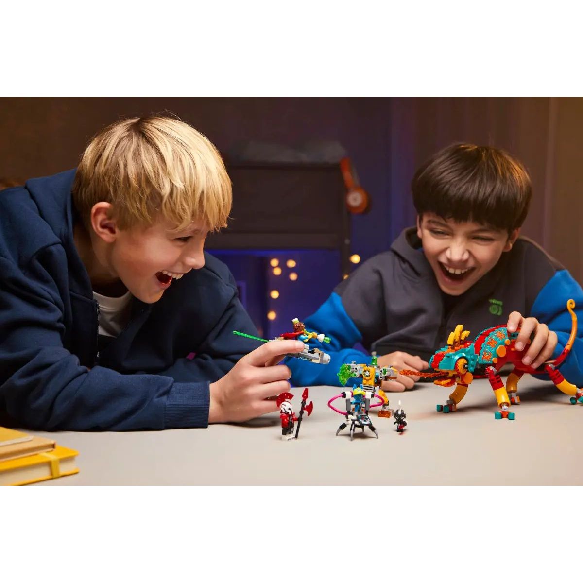 Конструктор LEGO DREAMZzz Огненный хамелеон Матео блочный - фото 9