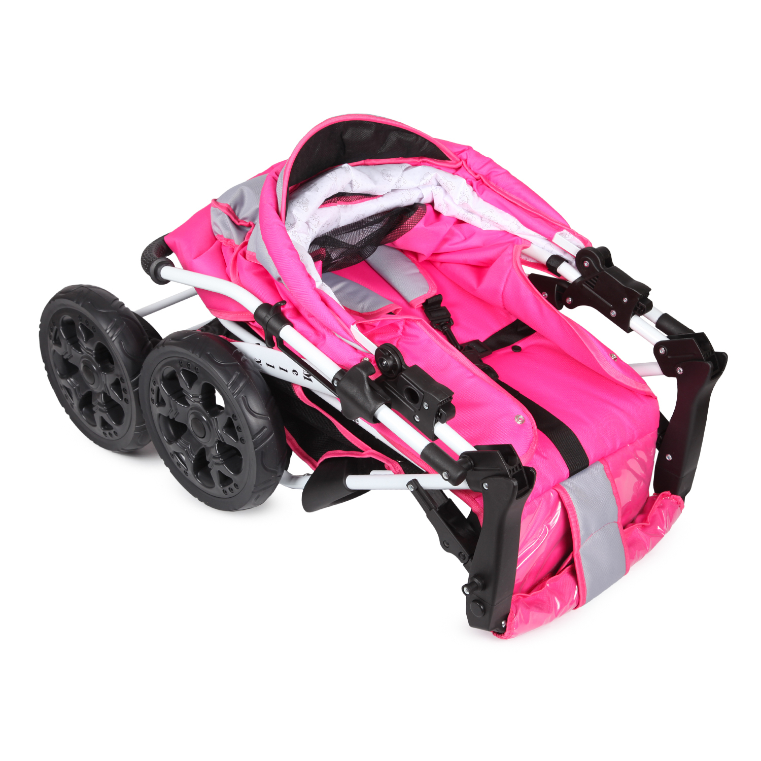 Коляска трансформер Babyton Pink - фото 10