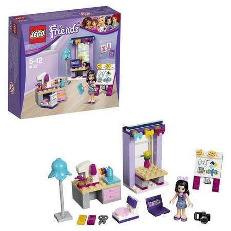 Конструктор LEGO Friends Творческая мастерская Эммы блочный