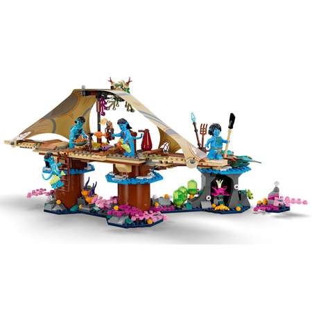 Конструктор LEGO Avatar Дом Меткайина на Рифе блочный