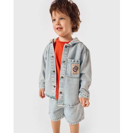 Джинсовая рубашка BabyGo trend