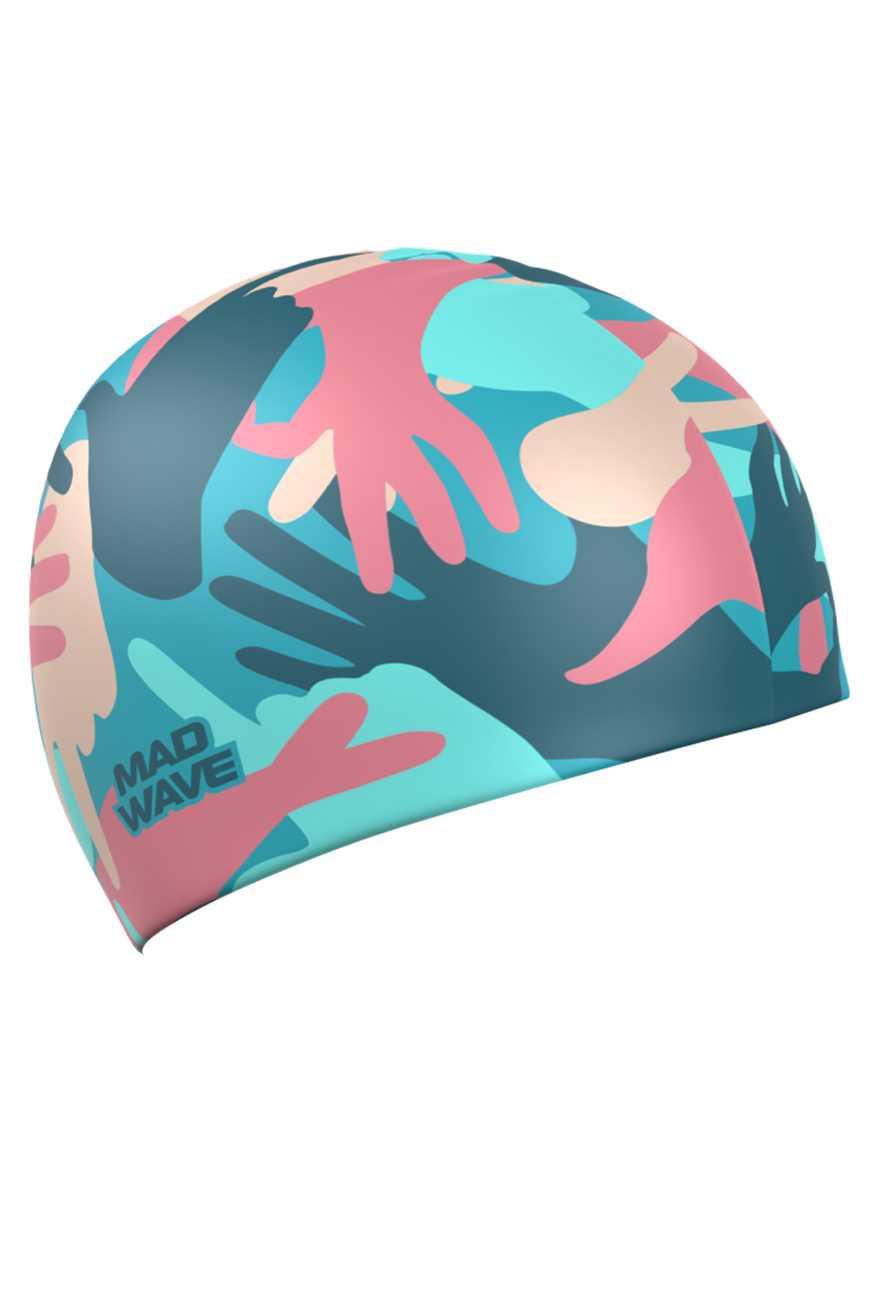 Шапочка в бассейн Mad Wave Hands - фото 1