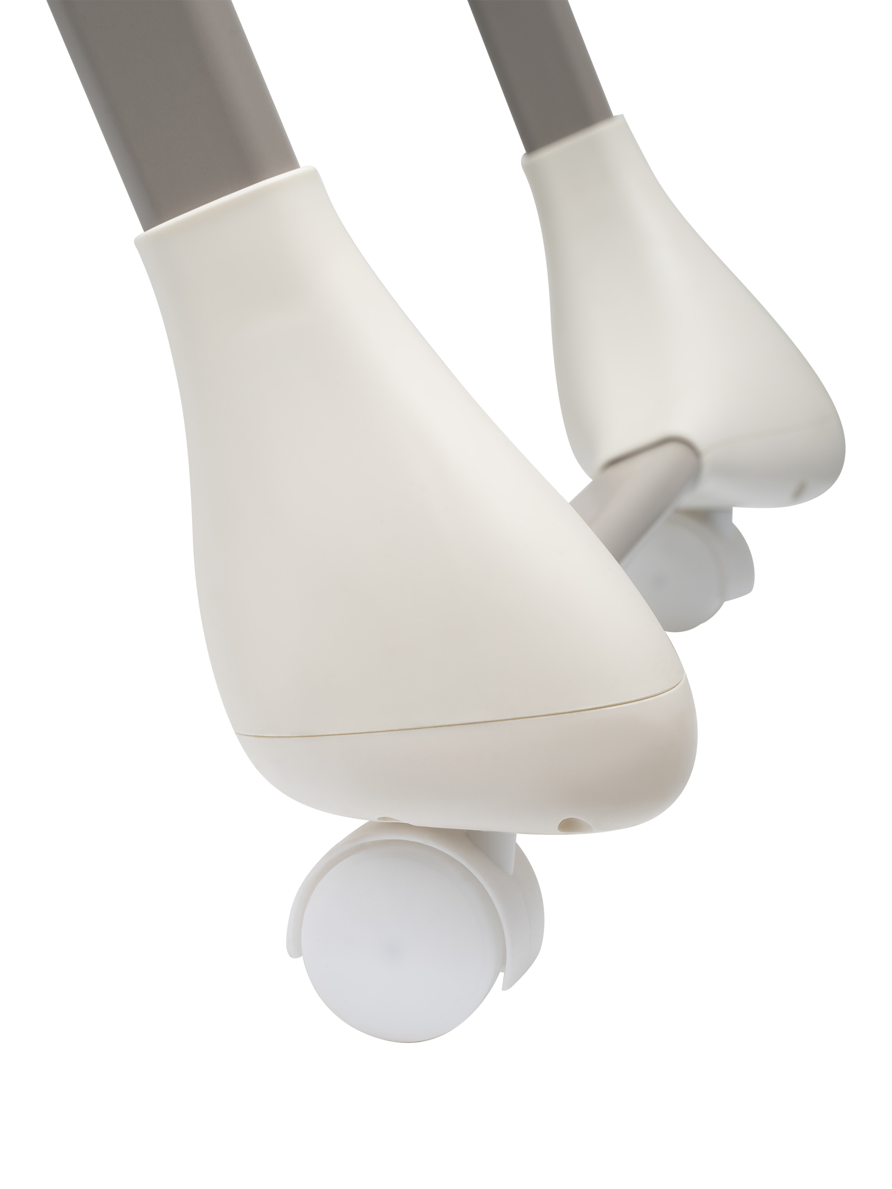 Стульчик для кормления JOVOLA Muza с функцией электрокачели серый - фото 23