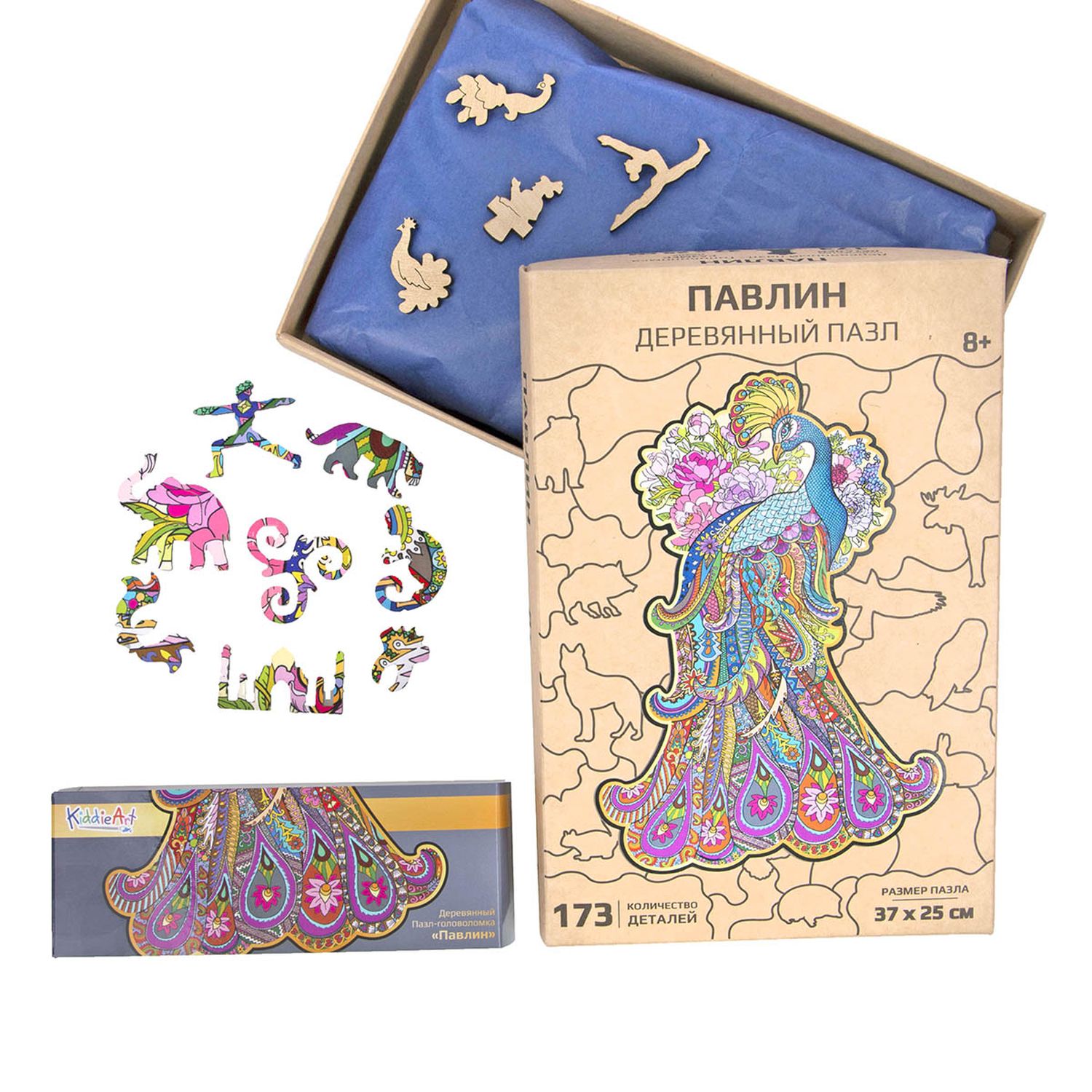 Пазл KiddieArt деревянный - фото 11