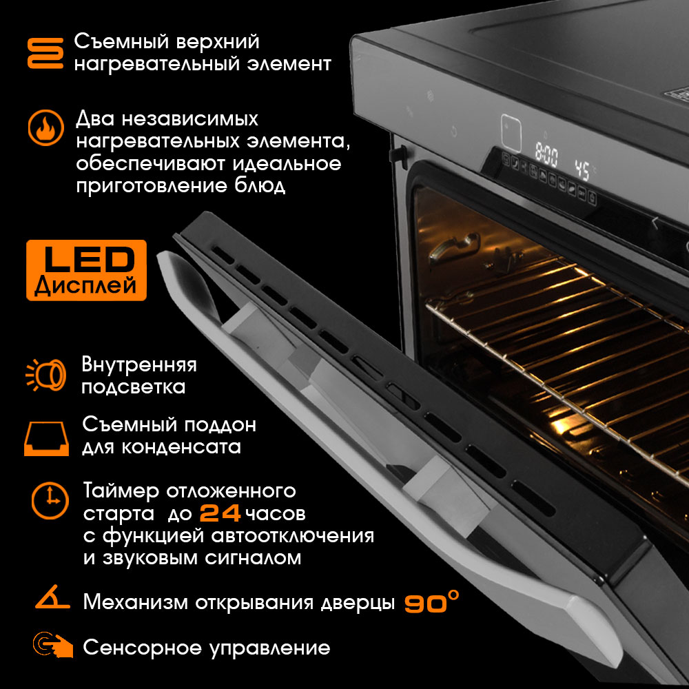 Мини-печь ENDEVER Danko-4040 - фото 4