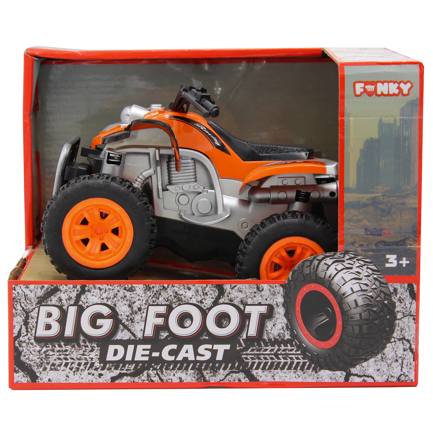 Квадроцикл Funky Toys 1:24 FT61063 - фото 2