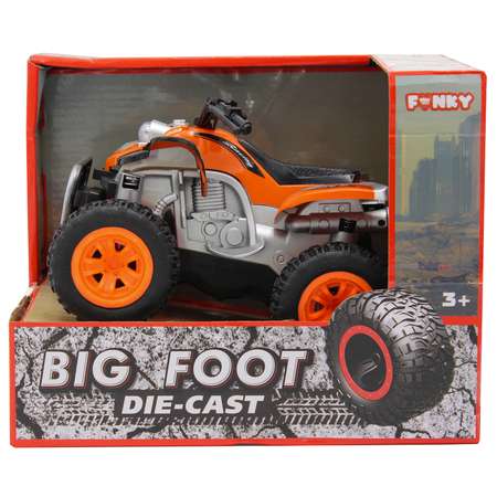 Квадроцикл Funky Toys 1:24 оранжевый