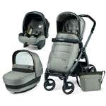 Коляска 3 в 1 Peg-Perego Book S Elite Modular Luxe Grey