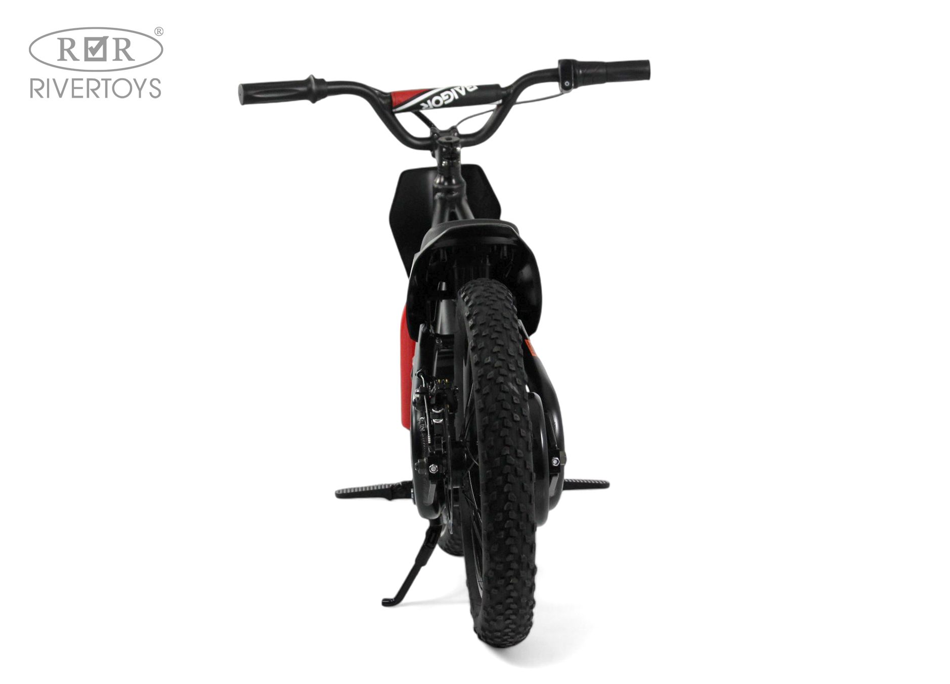 Электромотоцикл RIVERTOYS A001AA-MOTO-BLACK - фото 3