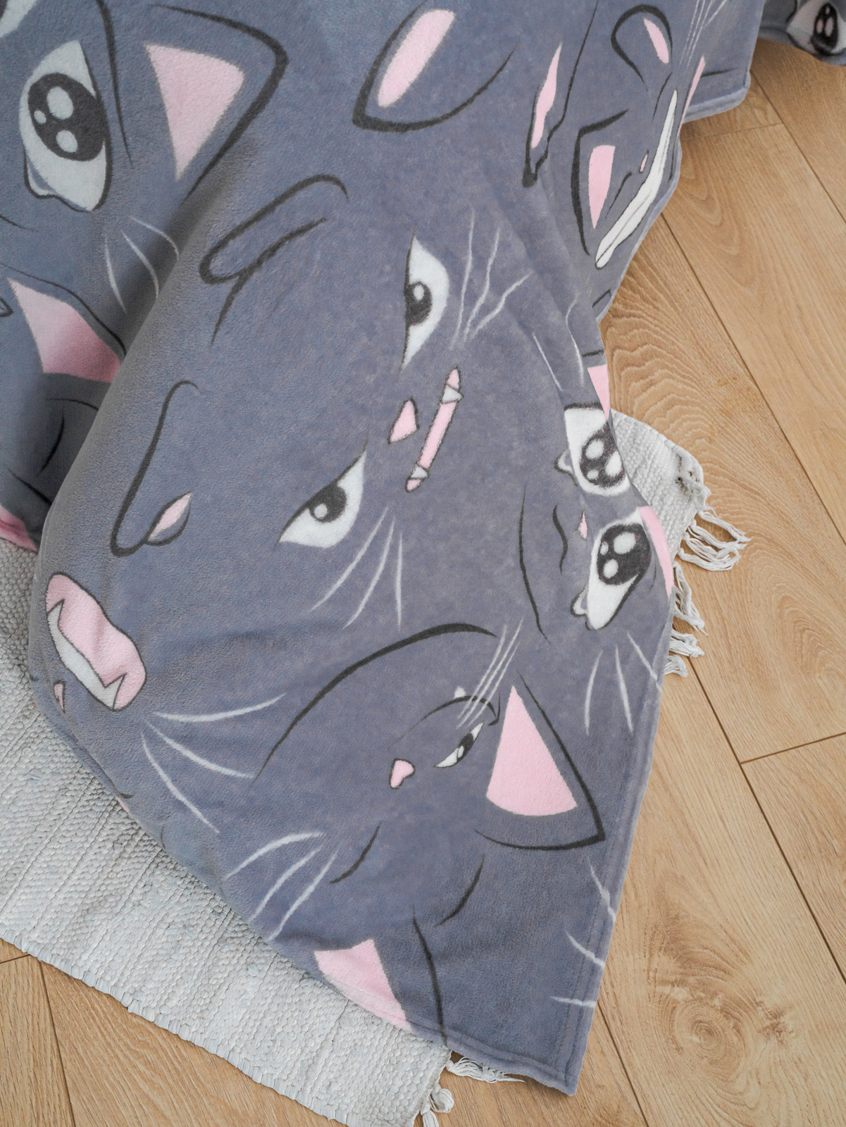 Плед PAVLine Аэро Софт Коты гримасы 150 x 200 см - фото 8