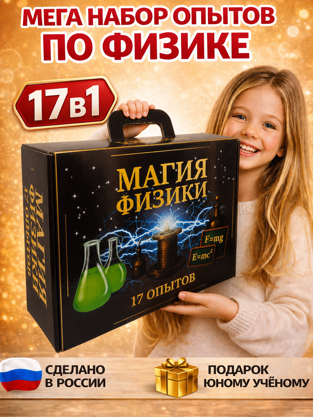 Набор для опытов Master IQ2 17в1 Опыты по физике - фото 13