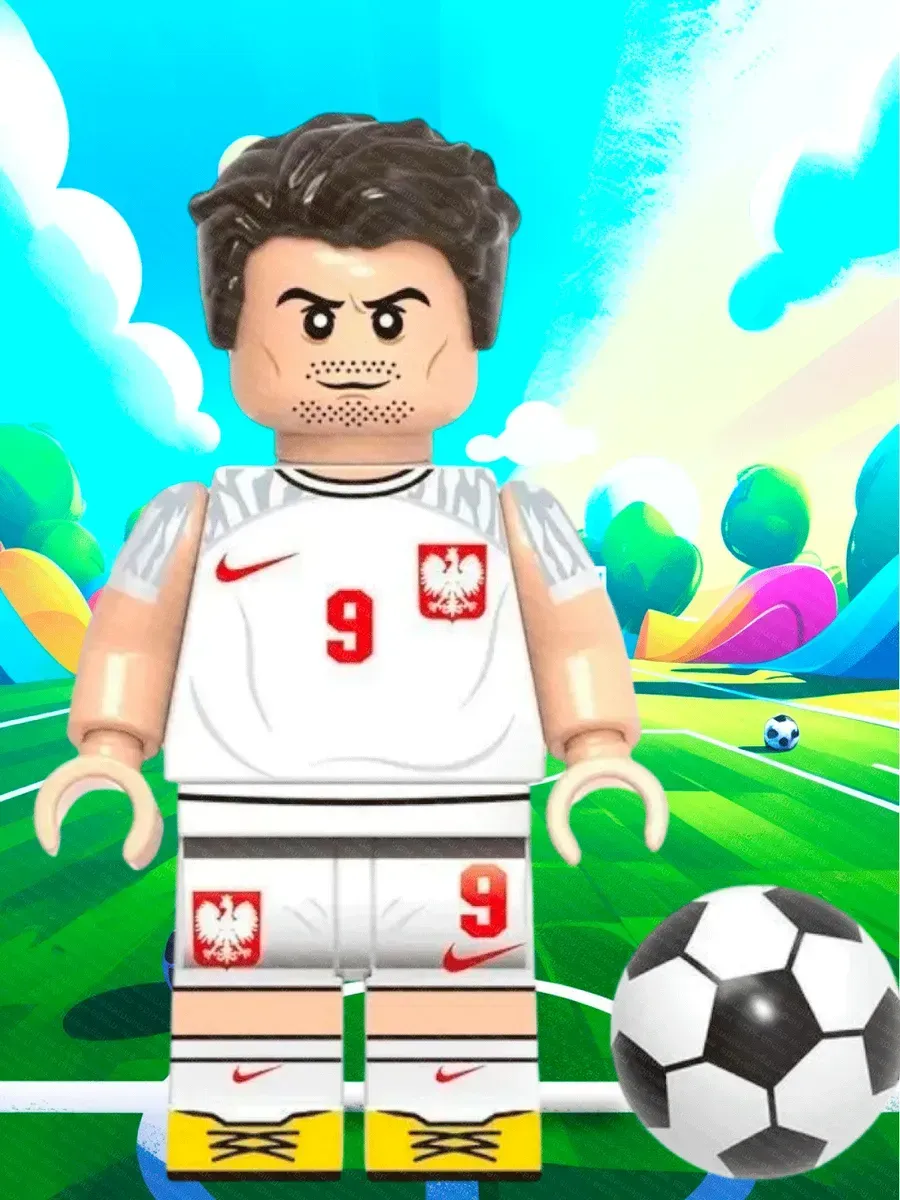 Игровой набор ТОТОША фигурки Футболисты лего 12шт - фото 18